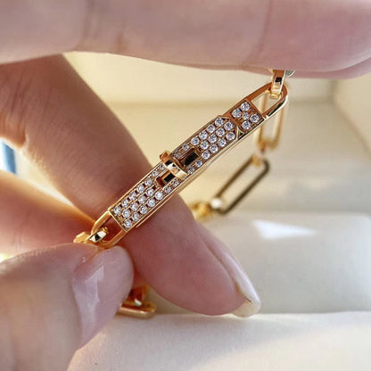 [Rani Jewelry]CHAINE BRACELET SMALL MODEL DIAMOND