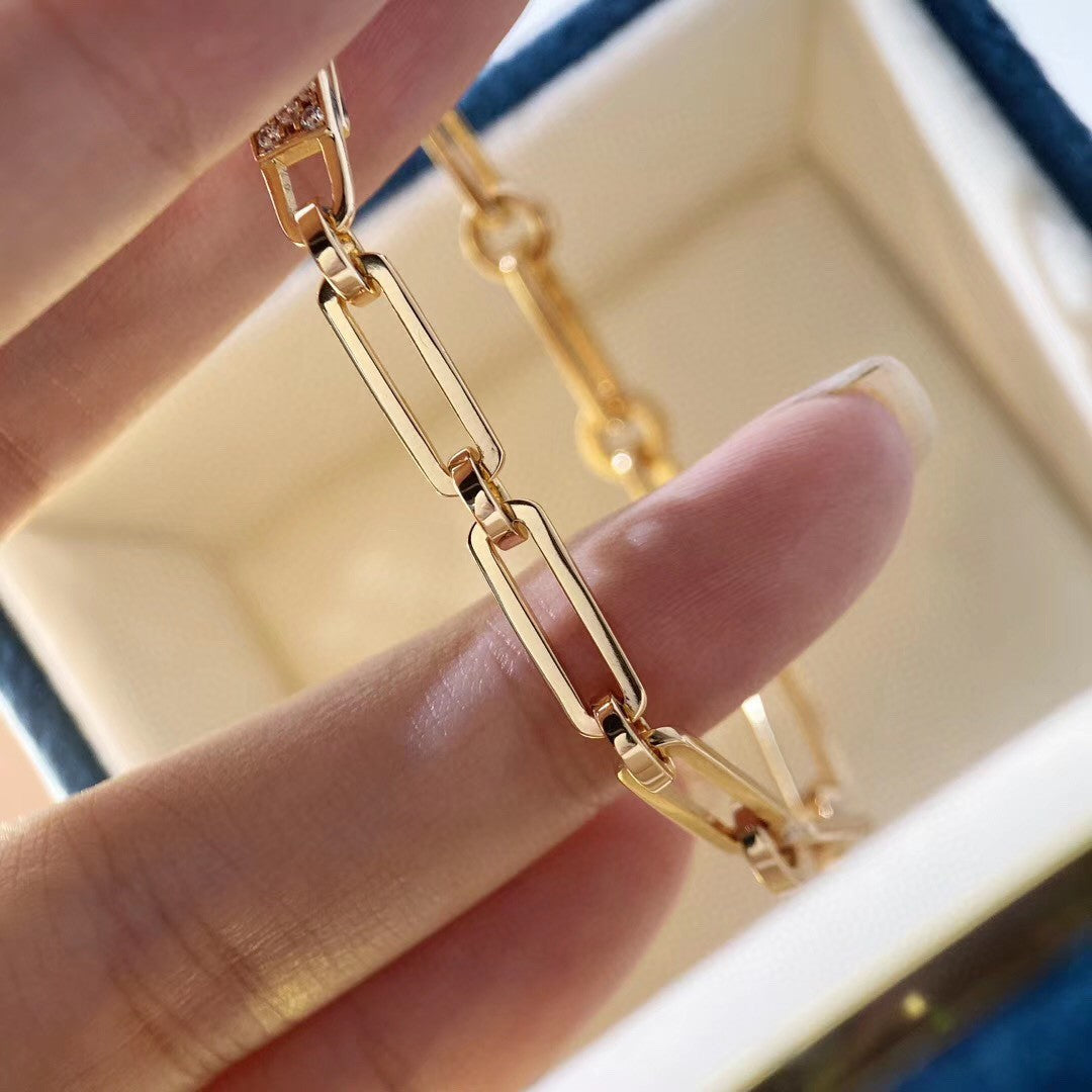 [Rani Jewelry]CHAINE BRACELET SMALL MODEL DIAMOND