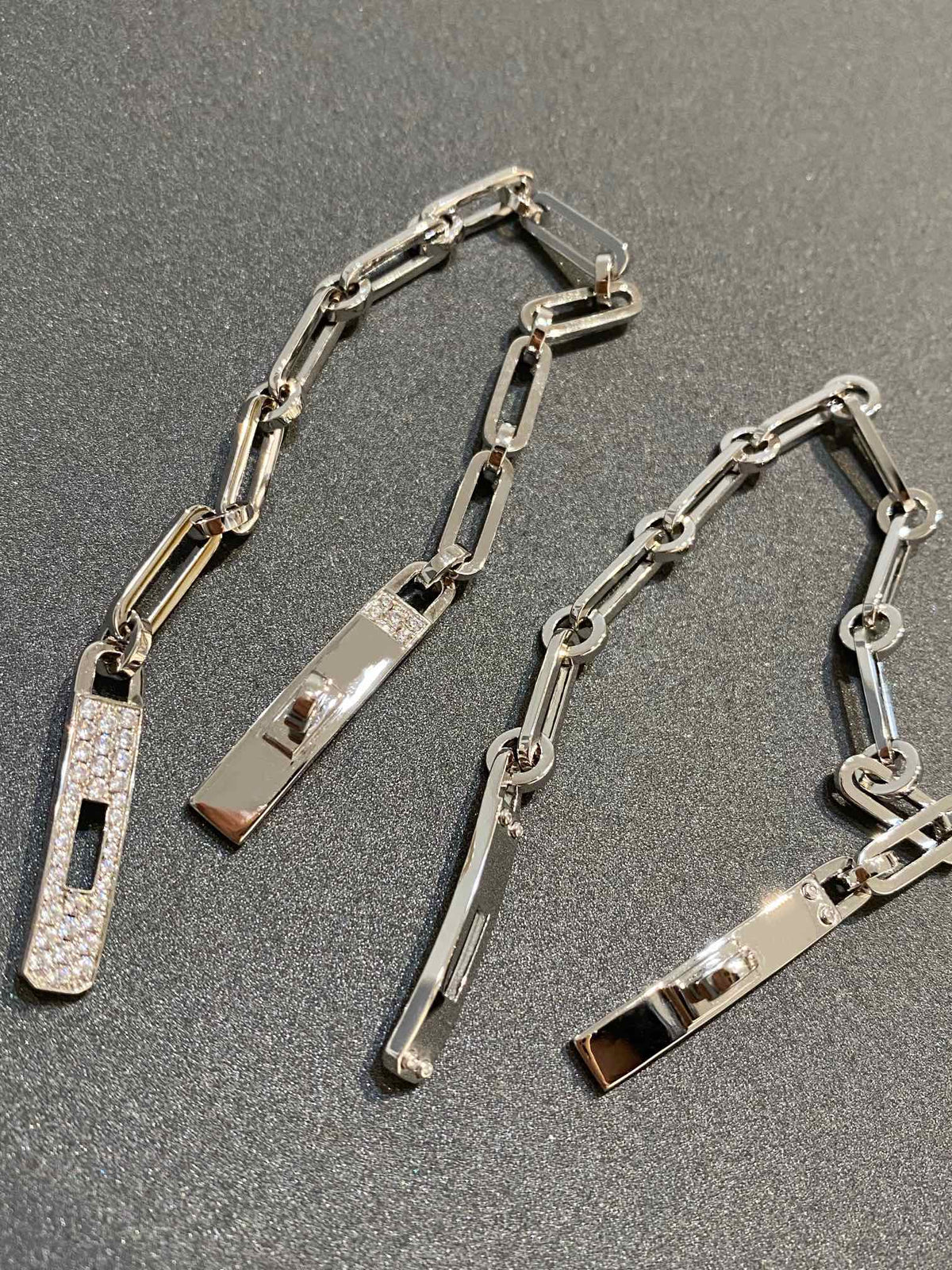 [Rani Jewelry]CHAINE BRACELET SMALL MODEL DIAMOND