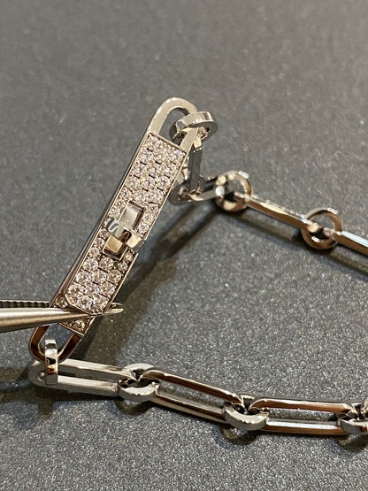 [Rani Jewelry]CHAINE BRACELET SMALL MODEL DIAMOND