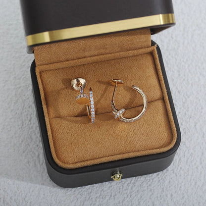[Rani Jewelry] JUSTE FULL DIAMOND SMALL EARRINGS