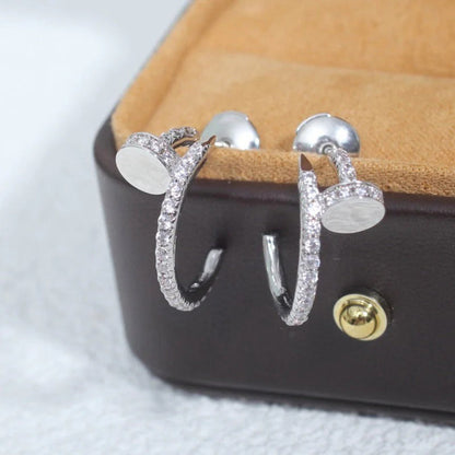 [Rani Jewelry] JUSTE FULL DIAMOND SMALL EARRINGS