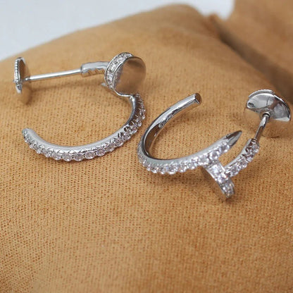 [Rani Jewelry] JUSTE FULL DIAMOND SMALL EARRINGS