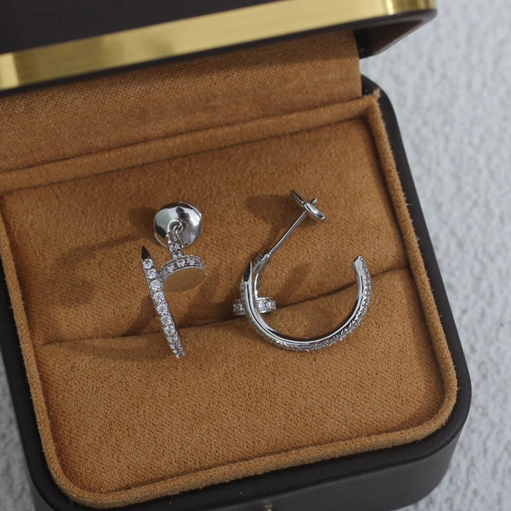 [Rani Jewelry] JUSTE FULL DIAMOND SMALL EARRINGS