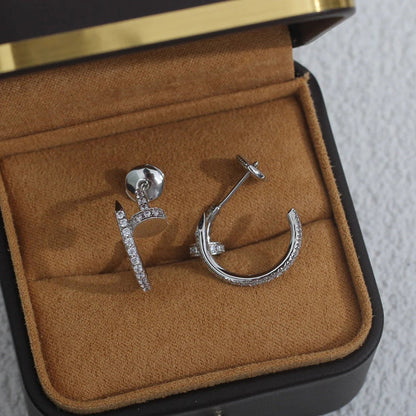 [Rani Jewelry] JUSTE FULL DIAMOND SMALL EARRINGS