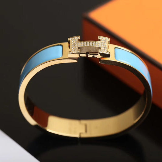 [Rani Jewelry]H CLOUD BLUE BRACELET GOLD DIAMOND