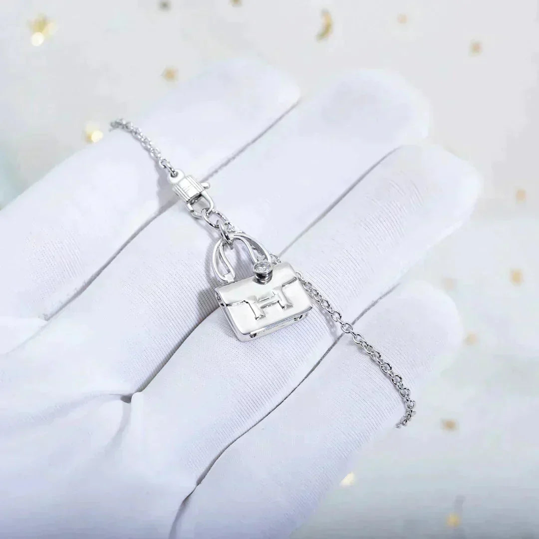 [Rani Jewelry]AMULETTE PEDANT SILVER NECKLACE