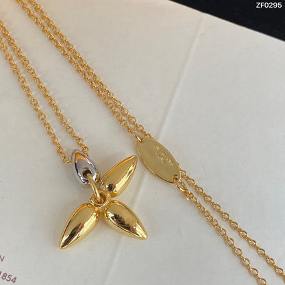 [Rani Jewelry]LOUISETTE PEDANT GOLD NECKLACE