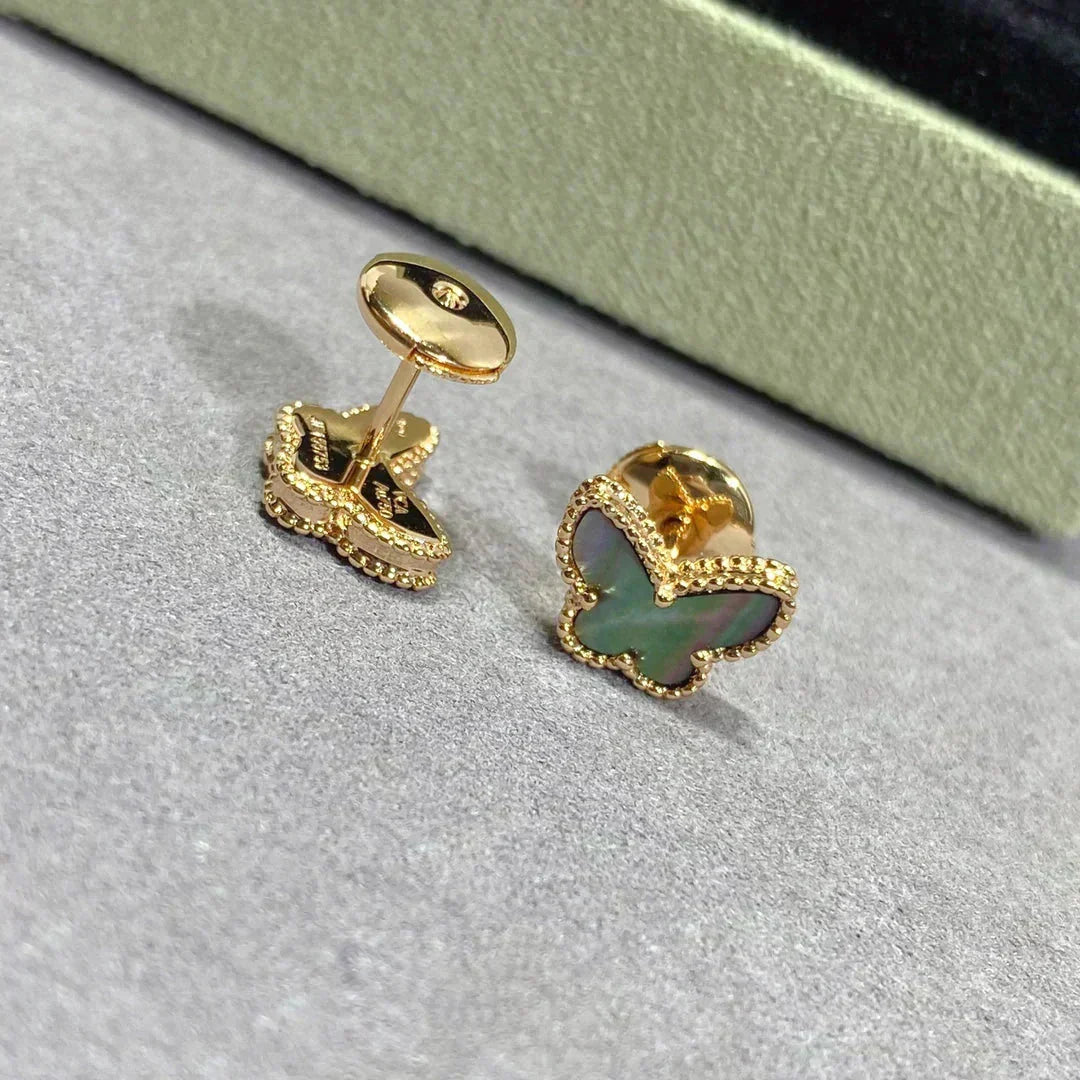 [Rani Jewelry]BUTTERFLY DARK MOP  EARRINGS