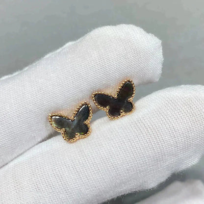 [Rani Jewelry]BUTTERFLY DARK MOP  EARRINGS
