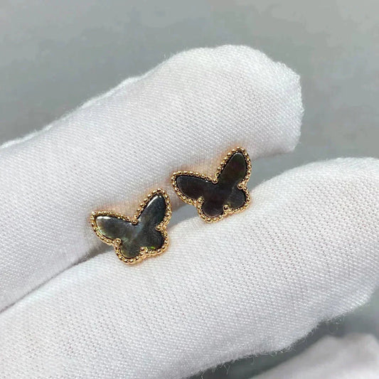 [Rani Jewelry]BUTTERFLY DARK MOP  EARRINGS
