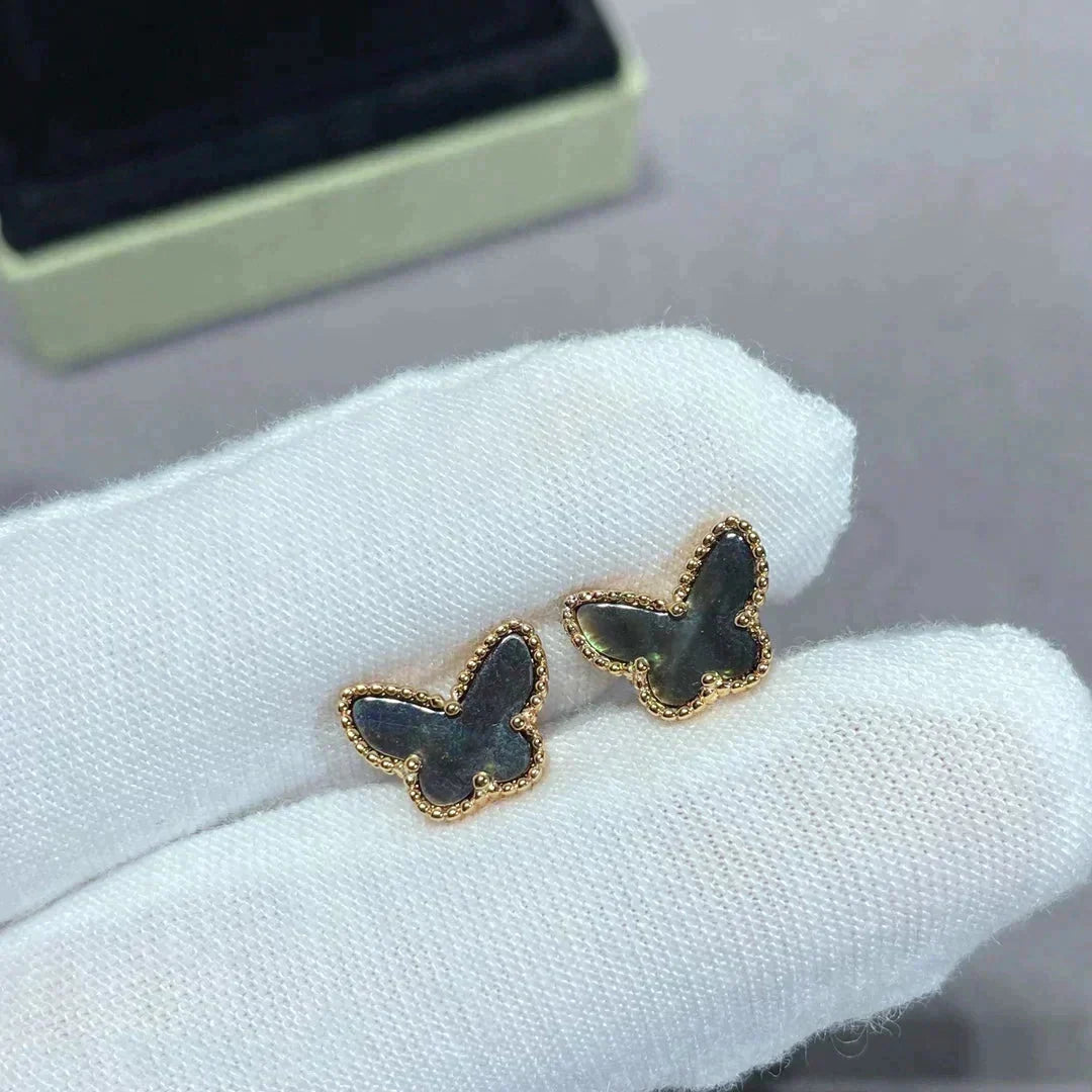 [Rani Jewelry]BUTTERFLY DARK MOP  EARRINGS