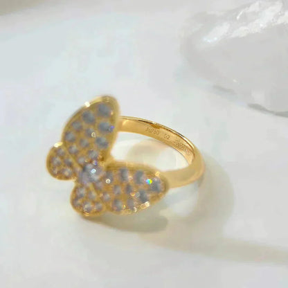 [Rani Jewelry]BUTTERFLY DIAMOND RING