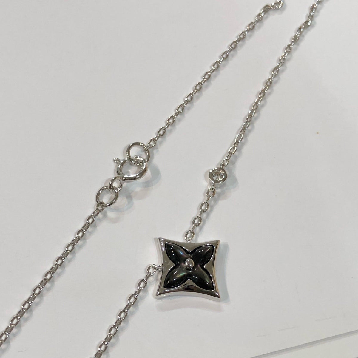[Rani Jewelry]STAR BLACK MOP NECKLACE