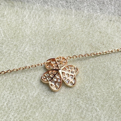 [Rani Jewelry]FLOWER DIAMOND NECKLACE