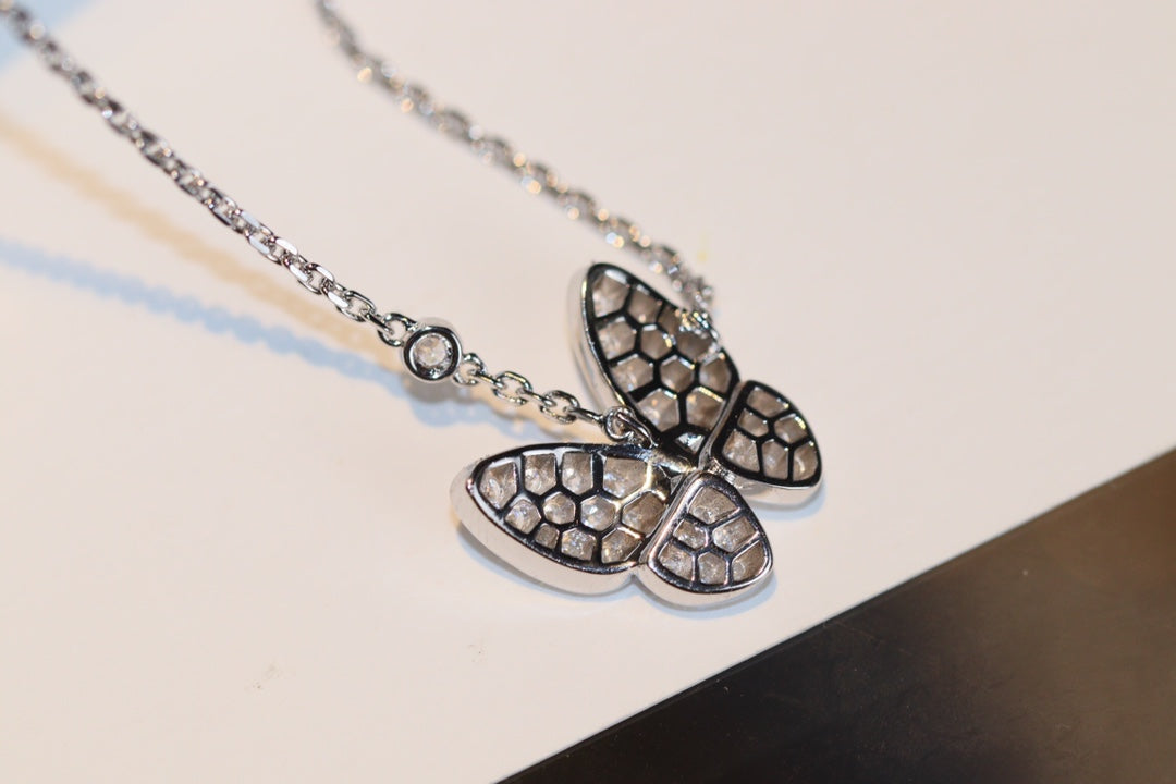 [Rani Jewelry]BUTTERFLY DIAMOND NECKLACE