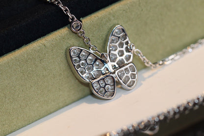 [Rani Jewelry]BUTTERFLY DIAMOND NECKLACE