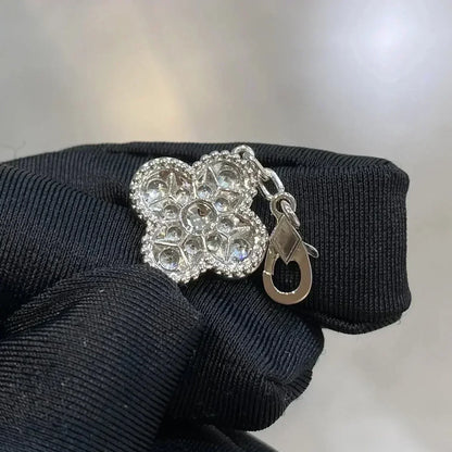 [Rani Jewelry] CLOVER 5 MOTIF FULL DIAMOND BRACELET COLLECTION