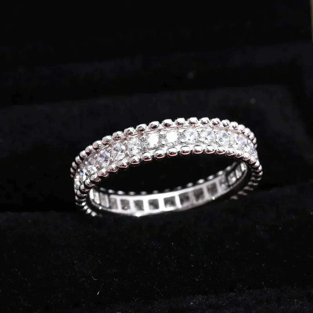 [Rani Jewelry]PERLEE DIAMOND SILVER RING
