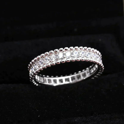 [Rani Jewelry]PERLEE DIAMOND SILVER RING
