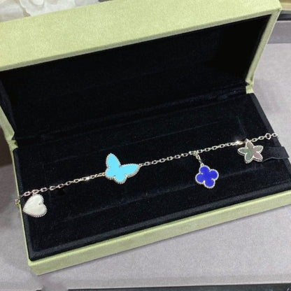 [Rani Jewelry]LUCKY SPRING SILVER BRACELET 4 MOTIF