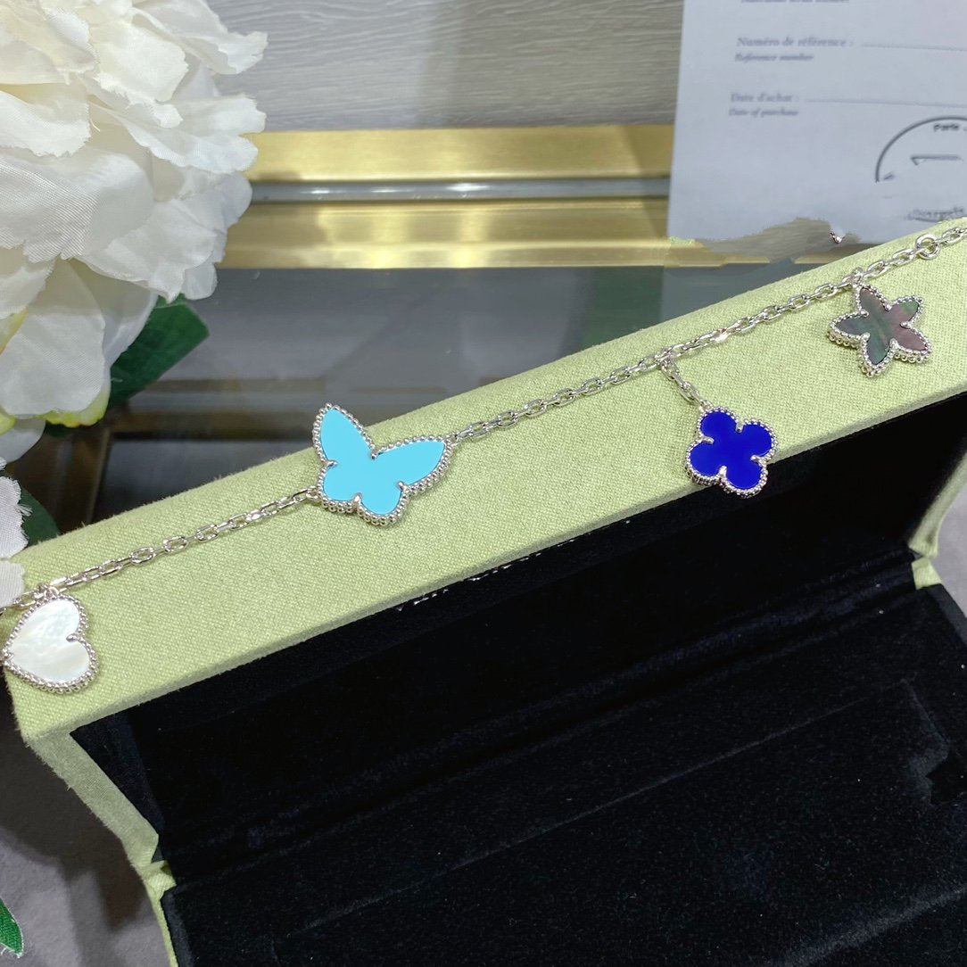 [Rani Jewelry]LUCKY SPRING SILVER BRACELET 4 MOTIF