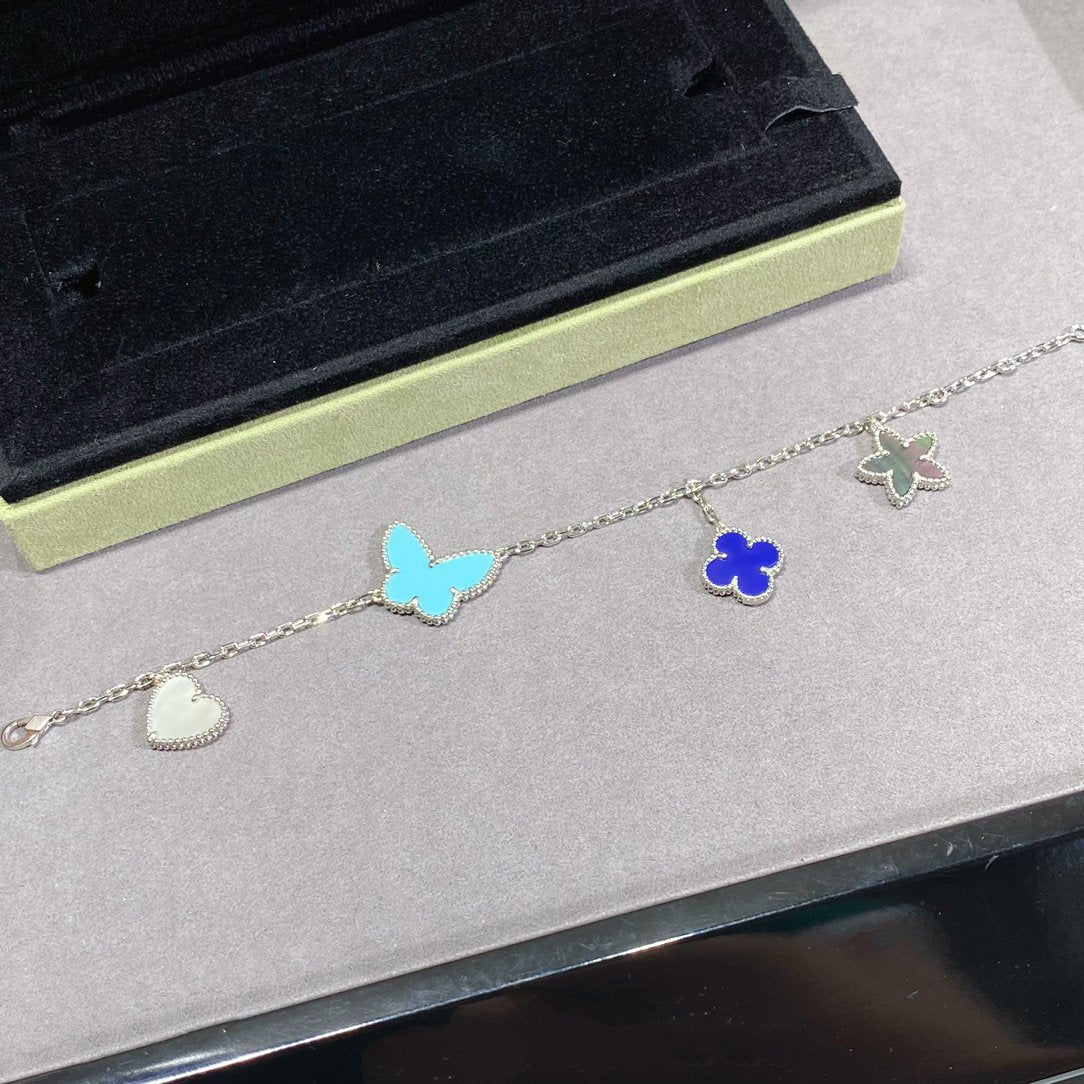[Rani Jewelry]LUCKY SPRING SILVER BRACELET 4 MOTIF