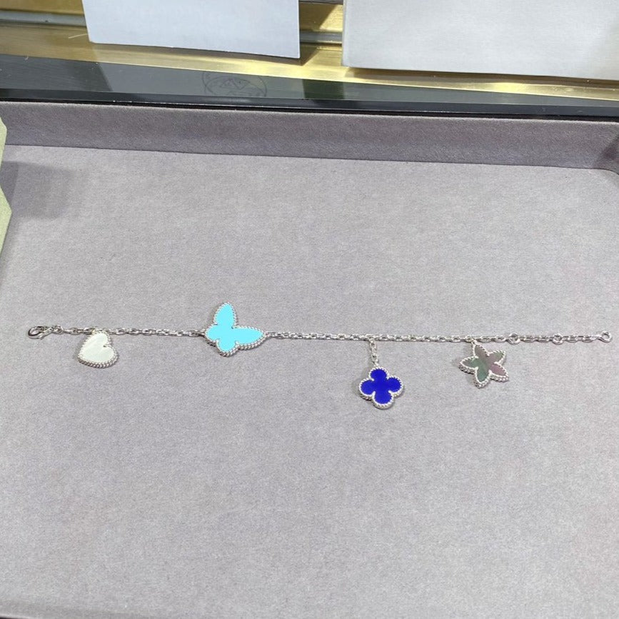 [Rani Jewelry]LUCKY SPRING SILVER BRACELET 4 MOTIF