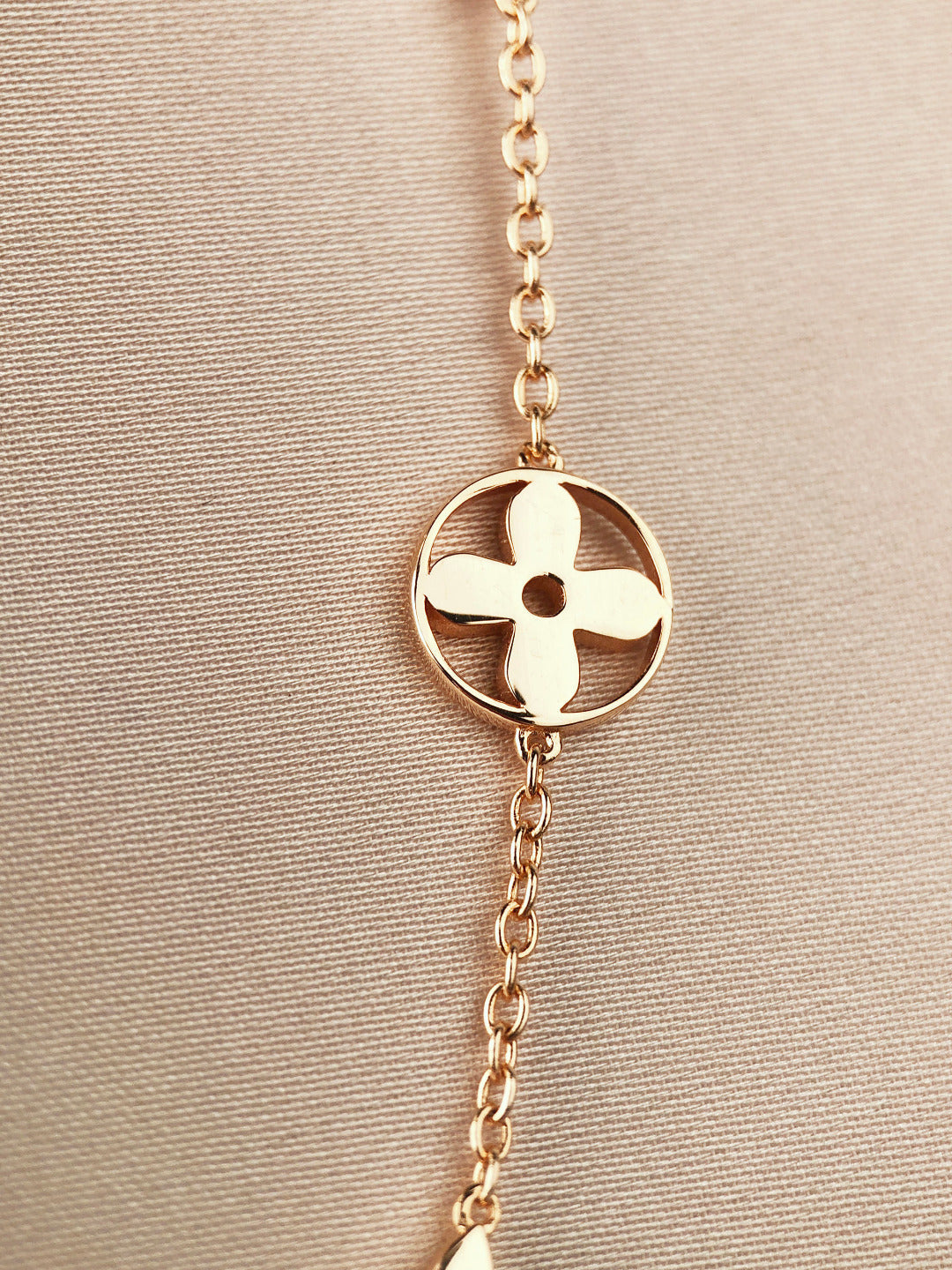 [Rani Jewelry]STAR AND SUN 7 MOTIFS GOLD BRACELET