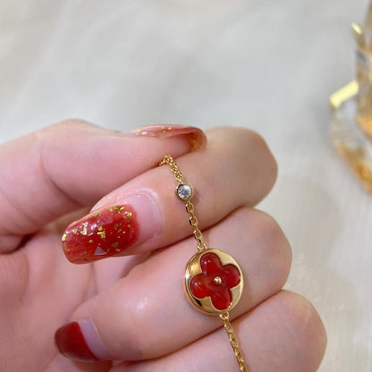 [Rani Jewelry]SUN PEDANT CARNELIAN BRACELET