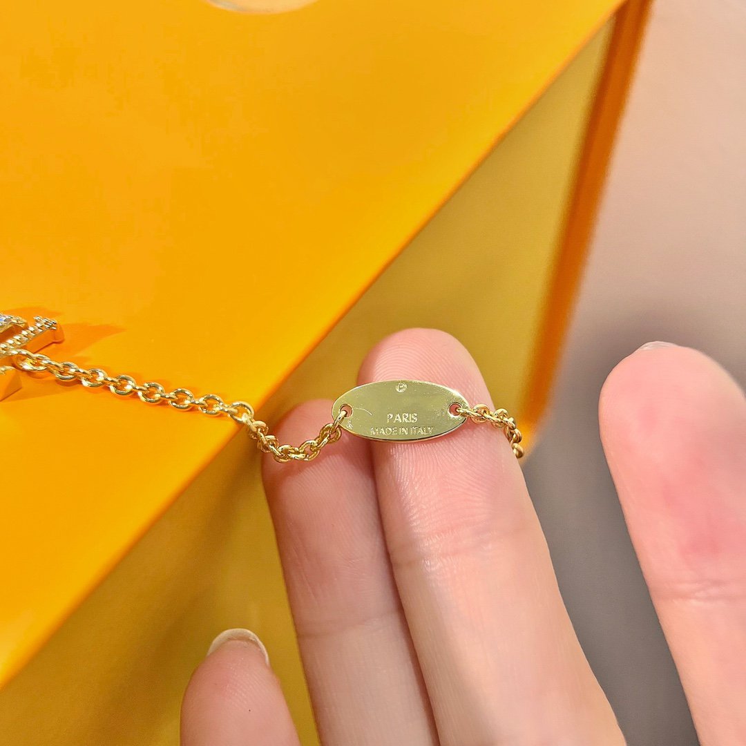[Rani Jewelry]LOGO STAR MOTIF GOLD BRACELET