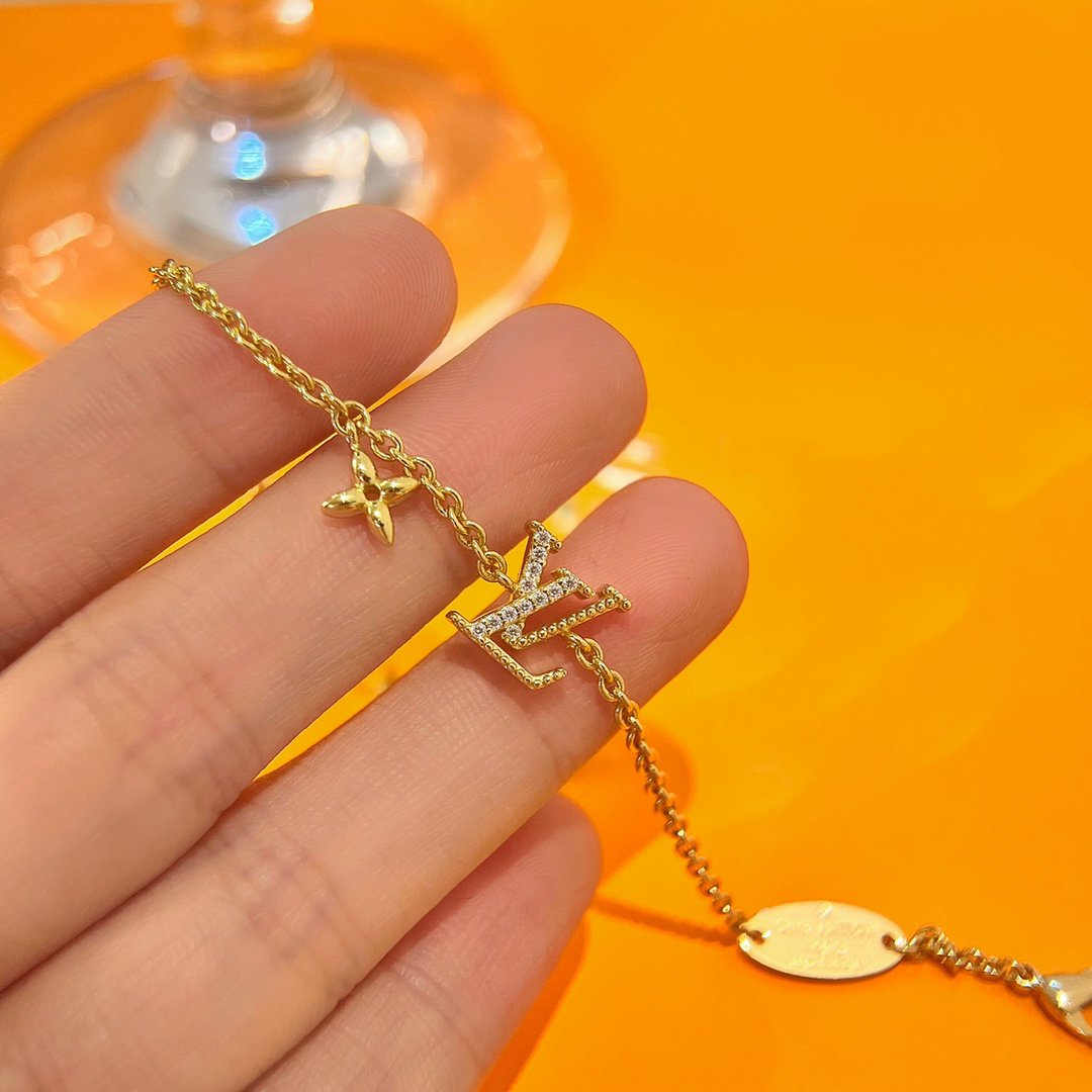 [Rani Jewelry]LOGO STAR MOTIF GOLD BRACELET