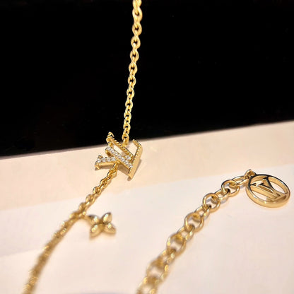 [Rani Jewelry]LOGO STAR MOTIF GOLD BRACELET