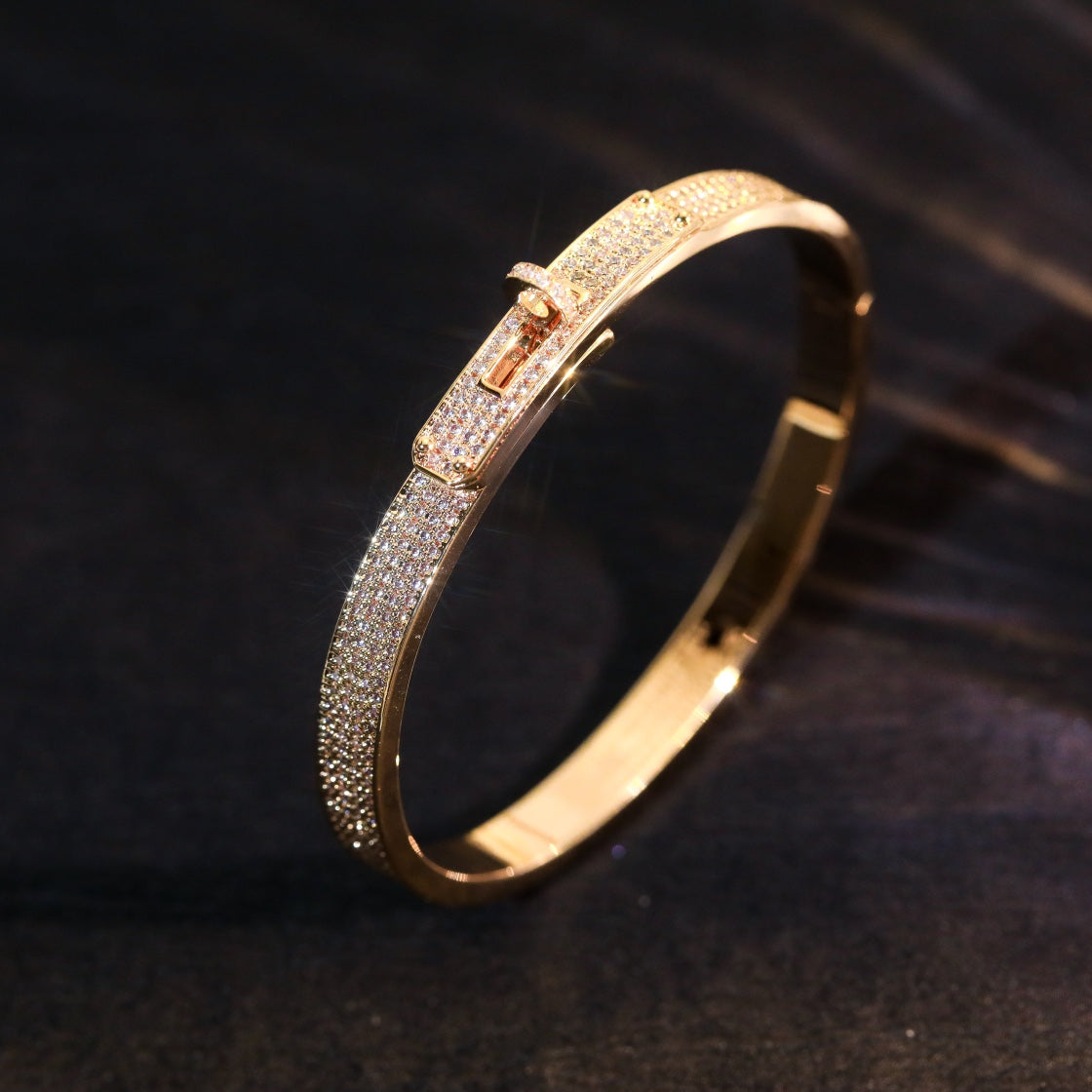 [Rani Jewelry]KELLY BRACELET DIAMOND PAVED