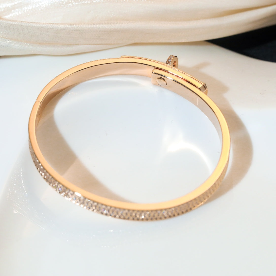 [Rani Jewelry]KELLY BRACELET DIAMOND PAVED