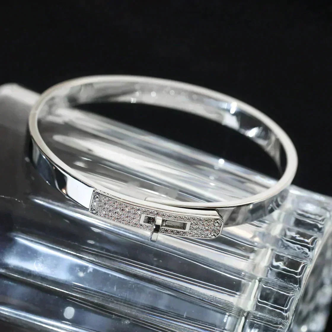 [Rani Jewelry]KELLY SILVER DIAMOND BRACELET