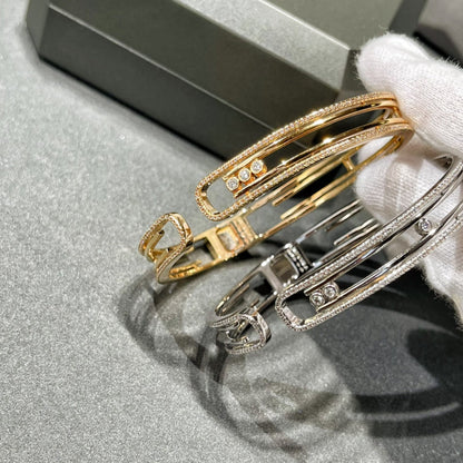 [Rani Jewelry]MOVE 10TH PAVED DIAMOND BRACELET