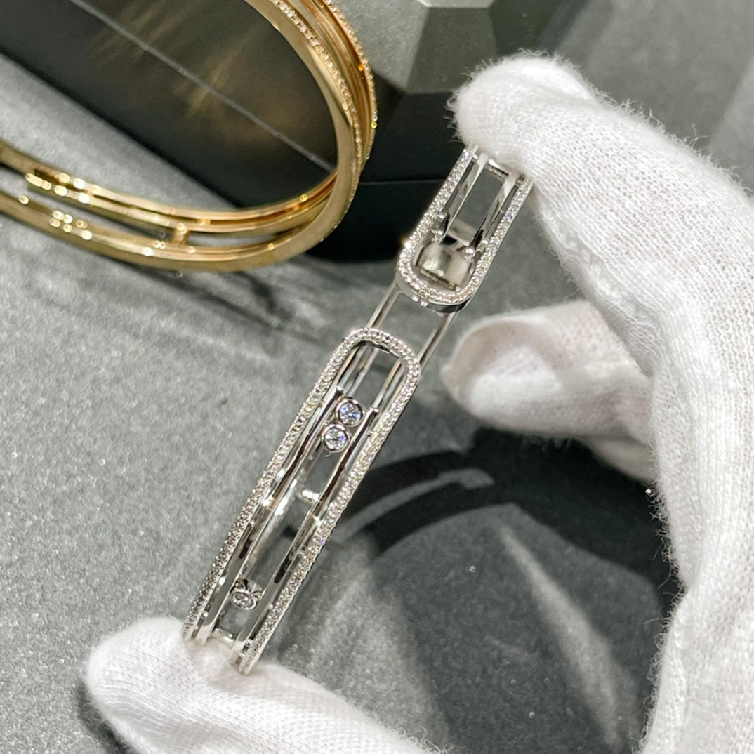 [Rani Jewelry]MOVE 10TH PAVED DIAMOND BRACELET