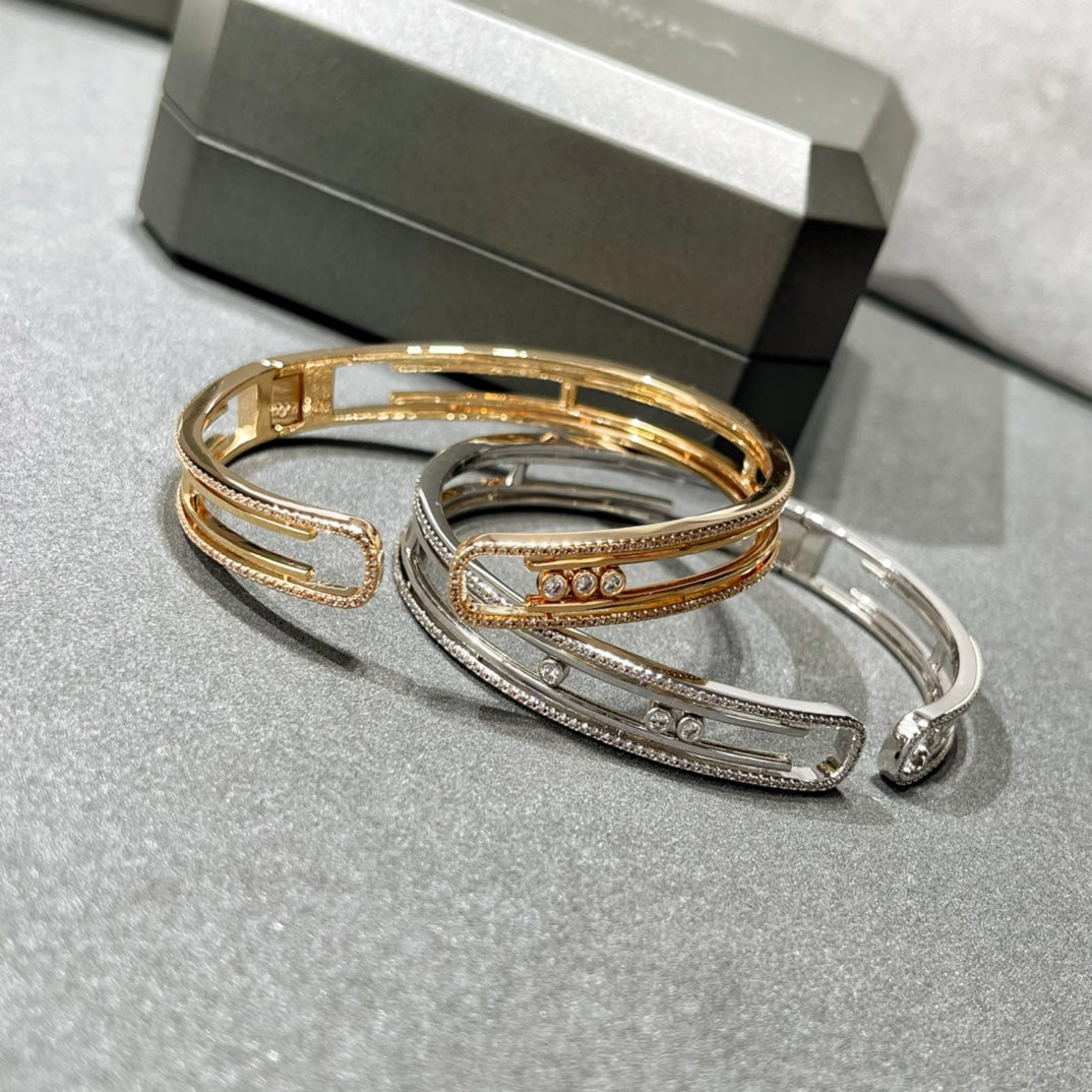[Rani Jewelry]MOVE 10TH PAVED DIAMOND BRACELET