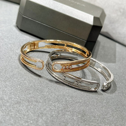 [Rani Jewelry]MOVE 10TH PAVED DIAMOND BRACELET