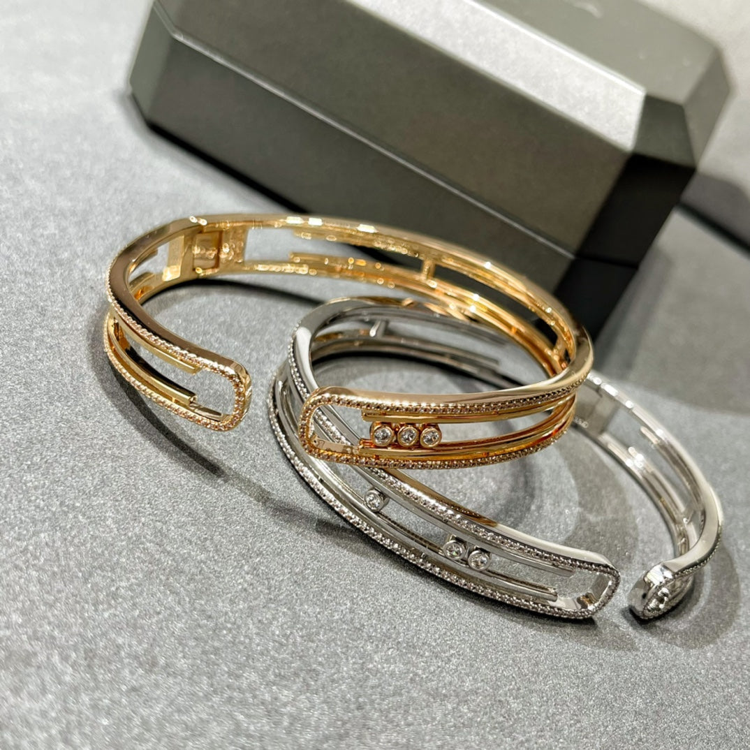 [Rani Jewelry]MOVE 10TH PAVED DIAMOND BRACELET