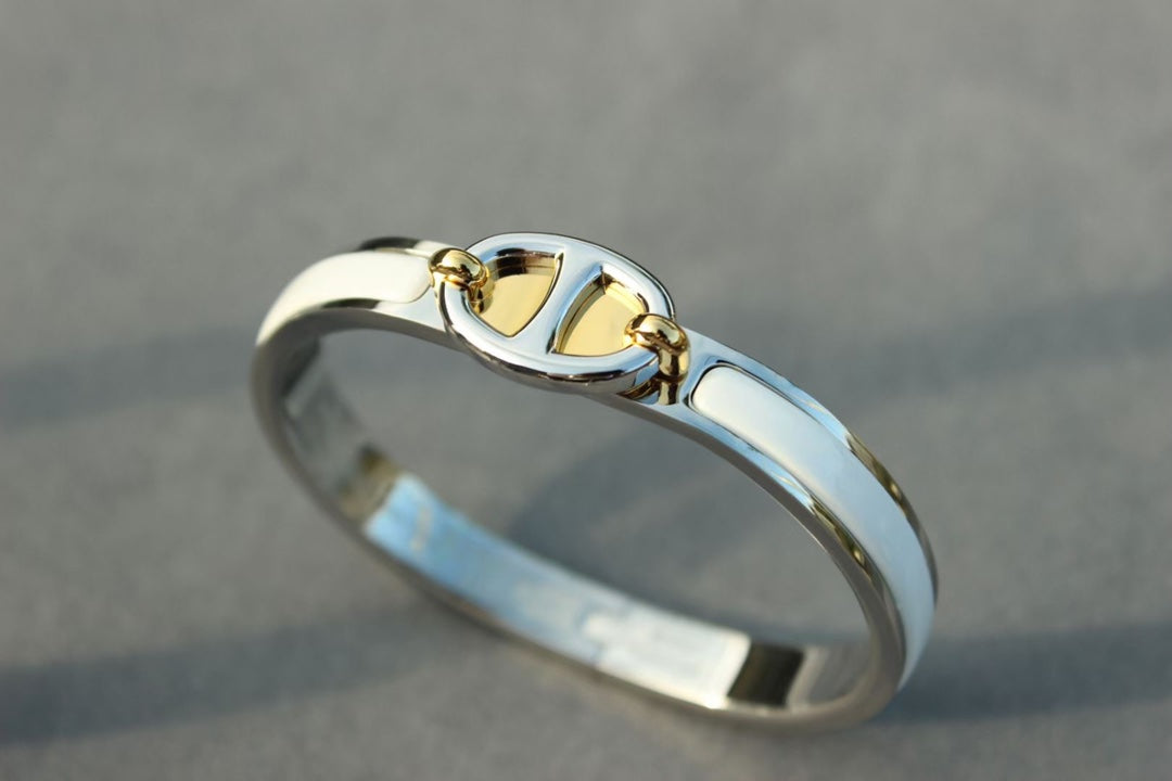 [Rani Jewelry]CLIC CHAINE SILVER BRACELET