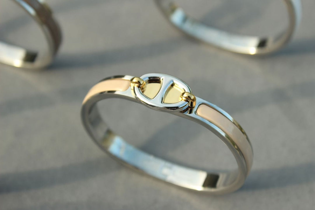 [Rani Jewelry]CLIC CHAINE SILVER BRACELET