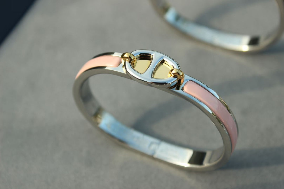 [Rani Jewelry]CLIC CHAINE SILVER BRACELET