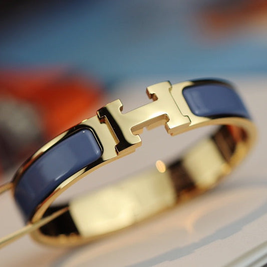 [Rani Jewelry]H BRACELET 12MM BLUE GRAY