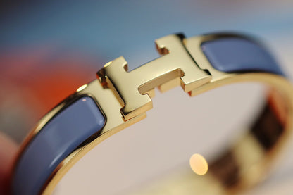 [Rani Jewelry]H BRACELET 12MM BLUE GRAY