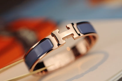[Rani Jewelry]H BRACELET 12MM BLUE GRAY