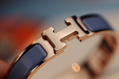 [Rani Jewelry]H BRACELET 12MM BLUE GRAY