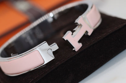 [Rani Jewelry]H BRACELET 12MM PINK