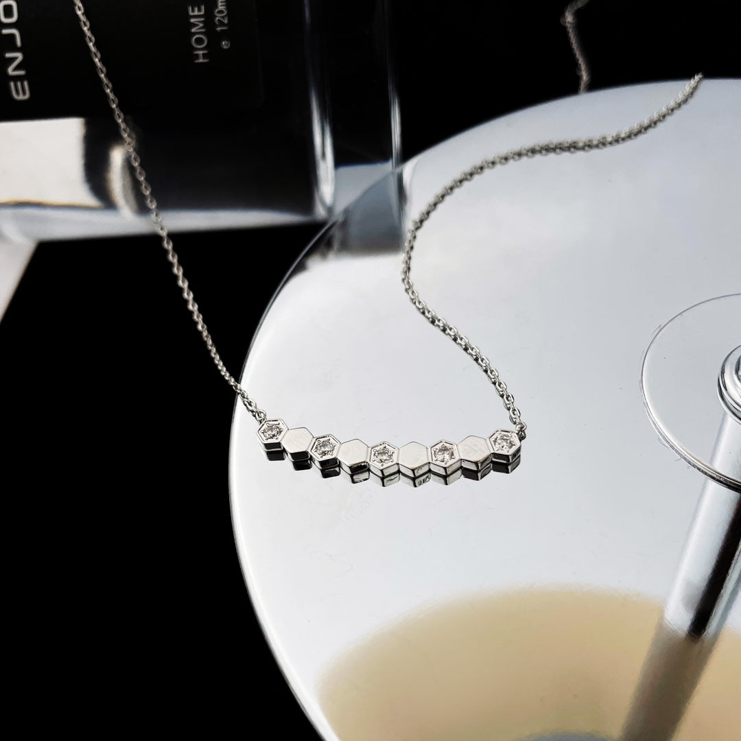 [Rani Jewelry]BEE MY LOVE DIAMOND NECKLACE